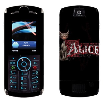   «  - American McGees Alice»   Motorola L9 Slvr