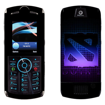   «Dota violet logo»   Motorola L9 Slvr