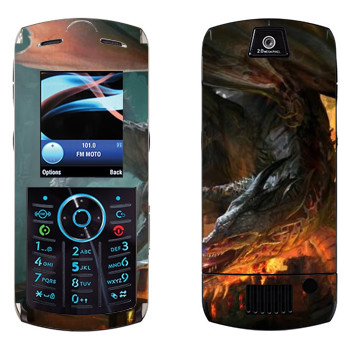   «Drakensang fire»   Motorola L9 Slvr