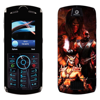   « Mortal Kombat»   Motorola L9 Slvr