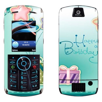   «Happy birthday»   Motorola L9 Slvr