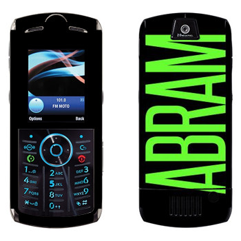   «Abram»   Motorola L9 Slvr