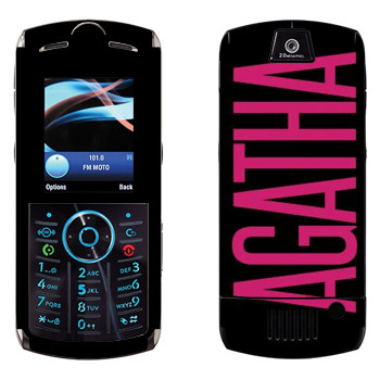   «Agatha»   Motorola L9 Slvr