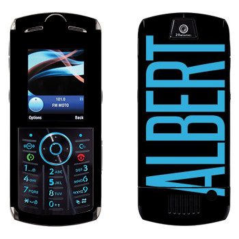  «Albert»   Motorola L9 Slvr