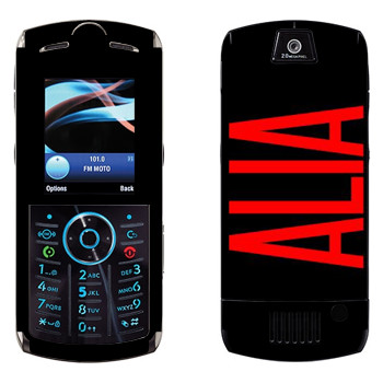   «Alia»   Motorola L9 Slvr