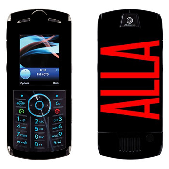   «Alla»   Motorola L9 Slvr