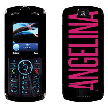   «Angelina»   Motorola L9 Slvr