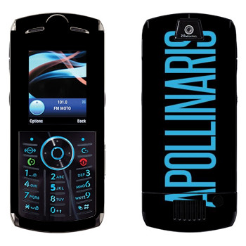   «Appolinaris»   Motorola L9 Slvr