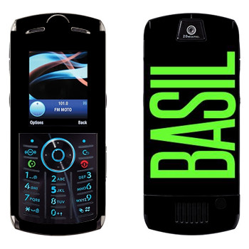   «Basil»   Motorola L9 Slvr
