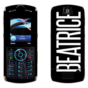   «Beatrice»   Motorola L9 Slvr