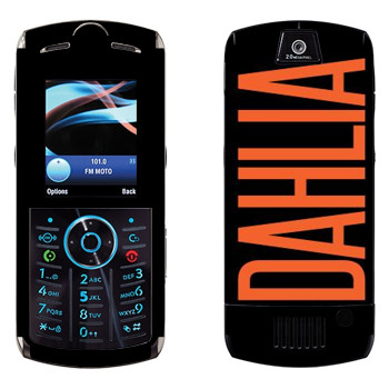   «Dahlia»   Motorola L9 Slvr