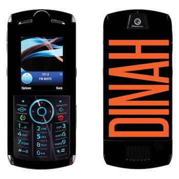   «Dinah»   Motorola L9 Slvr