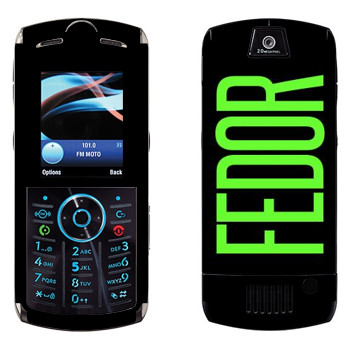   «Fedor»   Motorola L9 Slvr