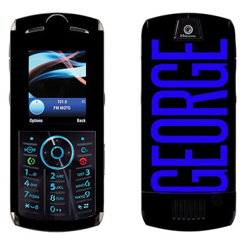   «George»   Motorola L9 Slvr