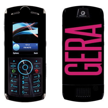   «Gera»   Motorola L9 Slvr