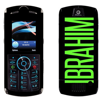   «Ibrahim»   Motorola L9 Slvr