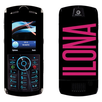   «Ilona»   Motorola L9 Slvr
