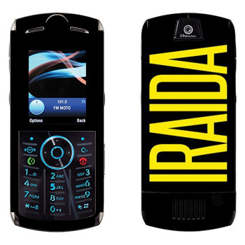   «Iraida»   Motorola L9 Slvr