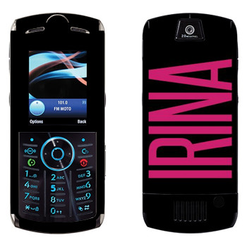   «Irina»   Motorola L9 Slvr