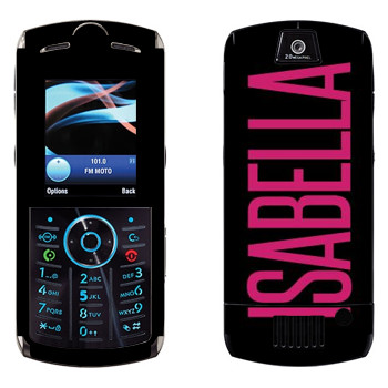   «Isabella»   Motorola L9 Slvr