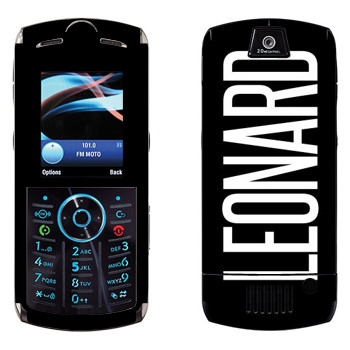   «Leonard»   Motorola L9 Slvr