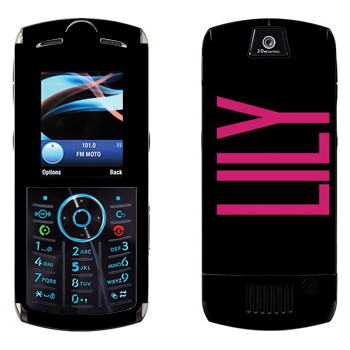   «Lily»   Motorola L9 Slvr