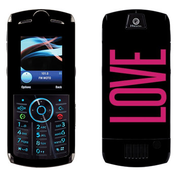   «Love»   Motorola L9 Slvr