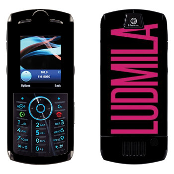   «Ludmila»   Motorola L9 Slvr
