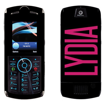   «Lydia»   Motorola L9 Slvr