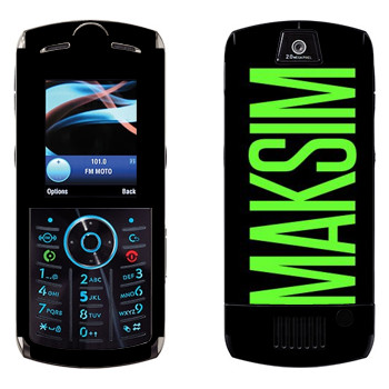   «Maksim»   Motorola L9 Slvr