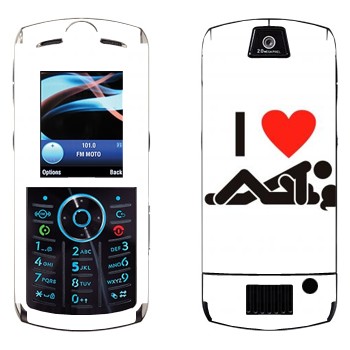   « I love sex»   Motorola L9 Slvr