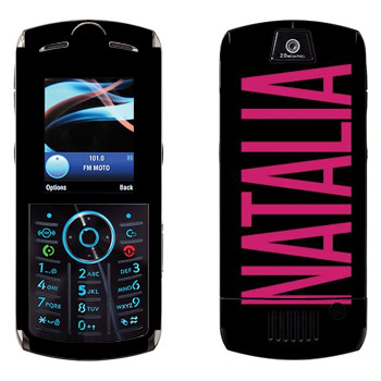   «Natalia»   Motorola L9 Slvr