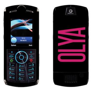   «Olya»   Motorola L9 Slvr