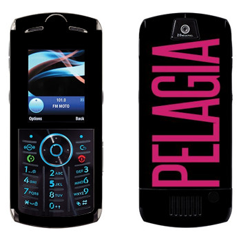   «Pelagia»   Motorola L9 Slvr