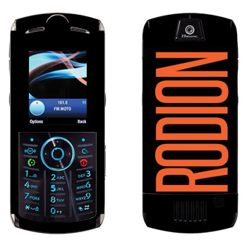   «Rodion»   Motorola L9 Slvr