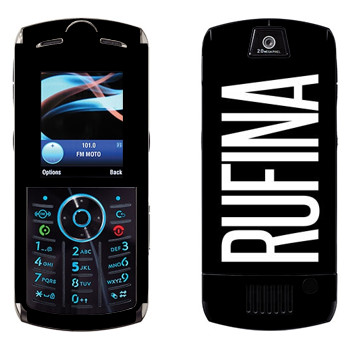   «Rufina»   Motorola L9 Slvr