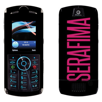   «Serafima»   Motorola L9 Slvr