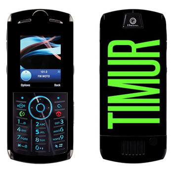   «Timur»   Motorola L9 Slvr