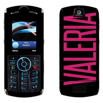   «Valeria»   Motorola L9 Slvr