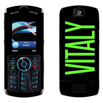   «Vitaly»   Motorola L9 Slvr