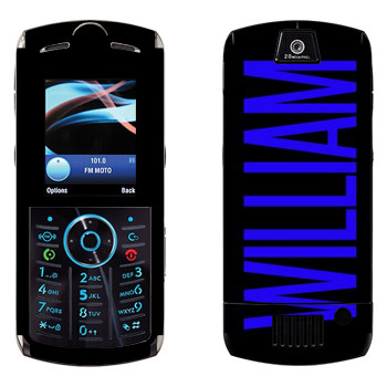   «William»   Motorola L9 Slvr