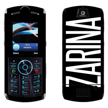   «Zarina»   Motorola L9 Slvr