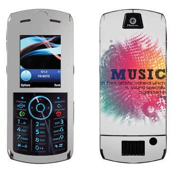  « Music   »   Motorola L9 Slvr