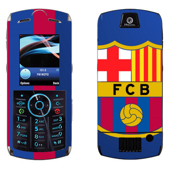   «Barcelona Logo»   Motorola L9 Slvr