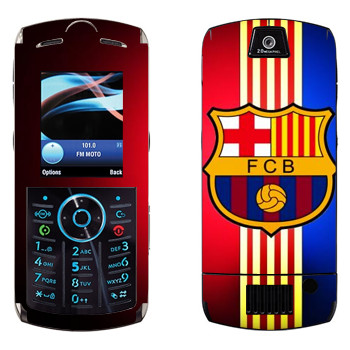  «Barcelona stripes»   Motorola L9 Slvr