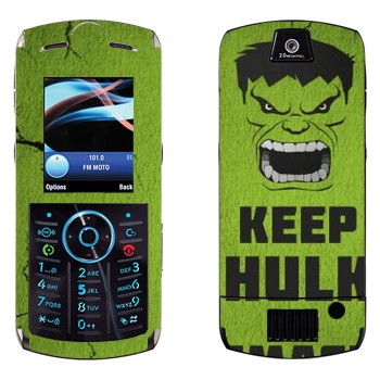   «Keep Hulk and»   Motorola L9 Slvr