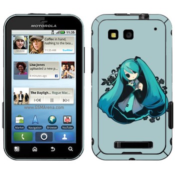   «Hatsune Miku - Vocaloid»   Motorola MB525 Defy