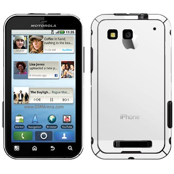   «   iPhone 5»   Motorola MB525 Defy