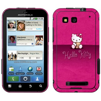   «Hello Kitty  »   Motorola MB525 Defy