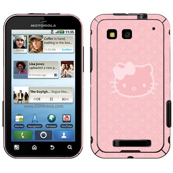   «Hello Kitty »   Motorola MB525 Defy